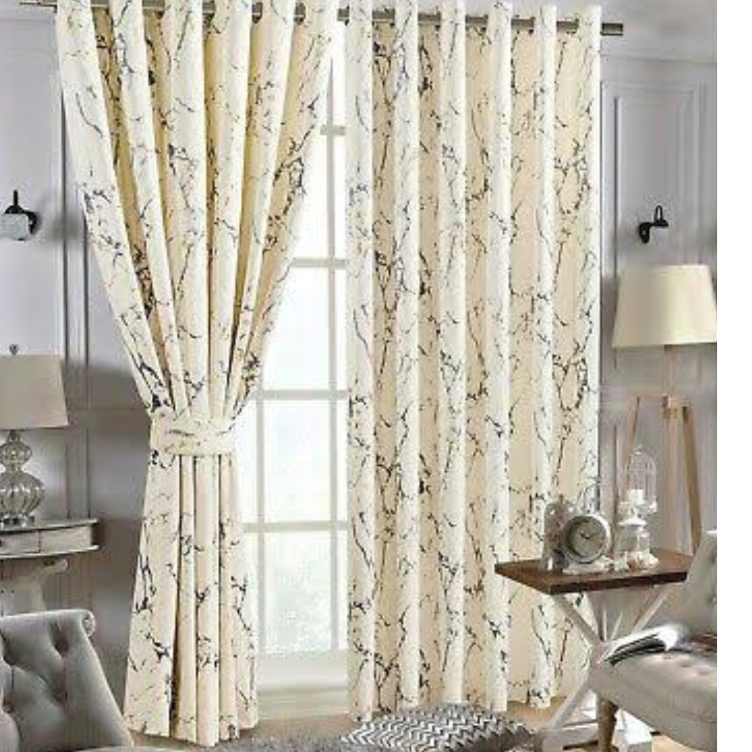 3 Piece Marble Curtain (07)