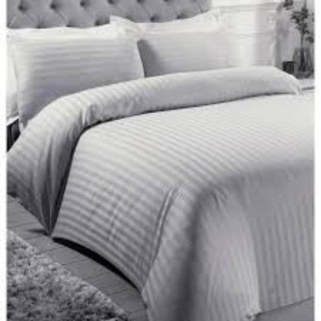 Cotton Satin Duvet Cover Set 01